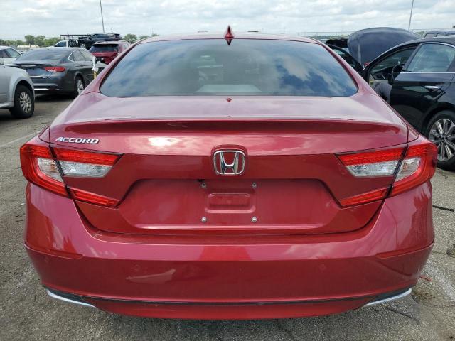 1HGCV1F53MA028657 - 2021 HONDA ACCORD EXL RED photo 6