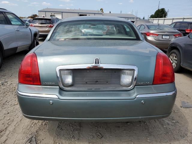 1LNHM81W24Y663601 - 2004 LINCOLN TOWN CAR EXECUTIVE TEAL photo 6