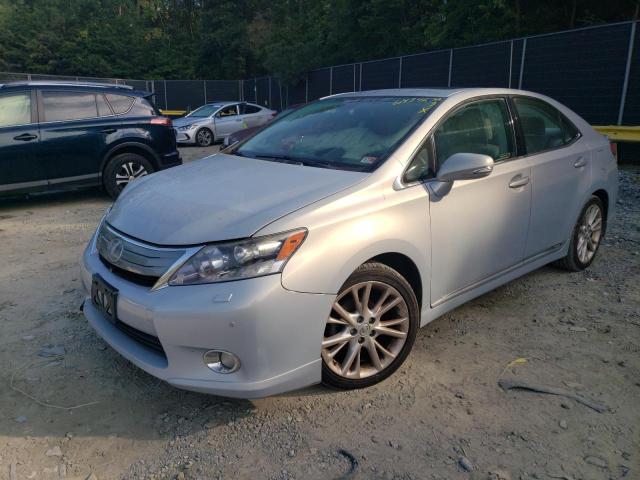 JTHBB1BA9A2000291 - 2010 LEXUS HS 250H SILVER photo 1