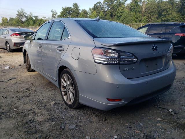 JTHBB1BA9A2000291 - 2010 LEXUS HS 250H SILVER photo 2