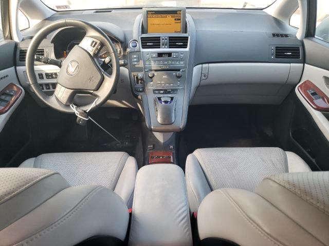 JTHBB1BA9A2000291 - 2010 LEXUS HS 250H SILVER photo 8