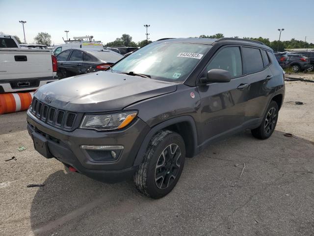 3C4NJDDB1KT627785 - 2019 JEEP COMPASS TRAILHAWK GRAY photo 1