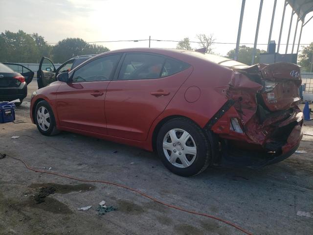 5NPD74LF4HH207994 - 2017 HYUNDAI ELANTRA SE RED photo 2