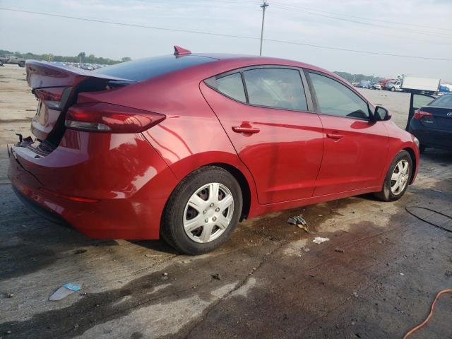 5NPD74LF4HH207994 - 2017 HYUNDAI ELANTRA SE RED photo 3