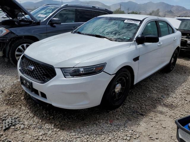 1FAHP2MK7JG107406 - 2018 FORD TAURUS POLICE INTERCEPTOR WHITE photo 1