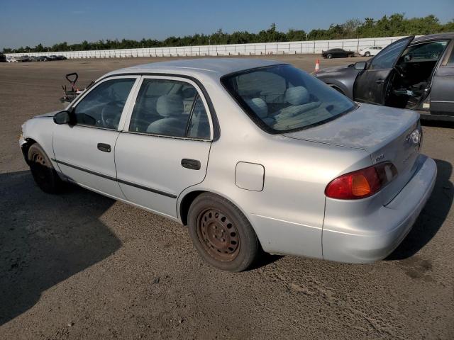 1NXBR12E2XZ254630 - 1999 TOYOTA COROLLA VE SILVER photo 2