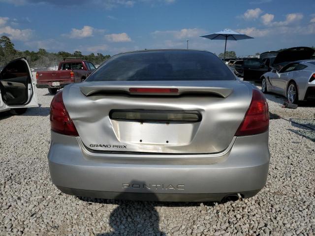 2G2WP552061237294 - 2006 PONTIAC GRAND PRIX SILVER photo 6