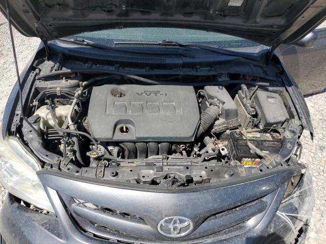 JTDBU4EE6BJ094150 - 2011 TOYOTA COROLLA BASE Сұр фото 11