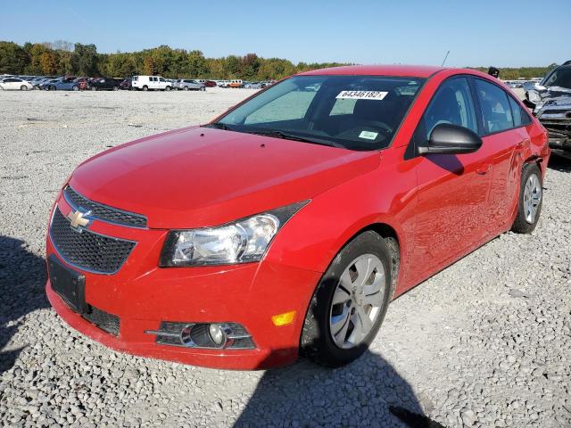 1G1PC5SH9G7167991 - 2016 CHEVROLET CRUZE LIMI LS RED photo 2