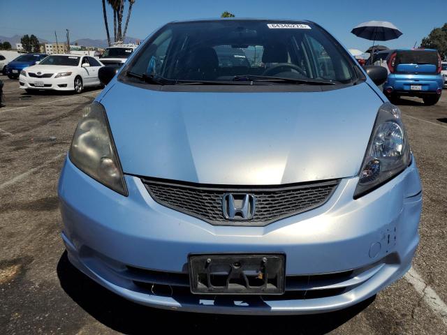 JHMGE8G22AC027530 - 2010 HONDA FIT BLUE photo 5