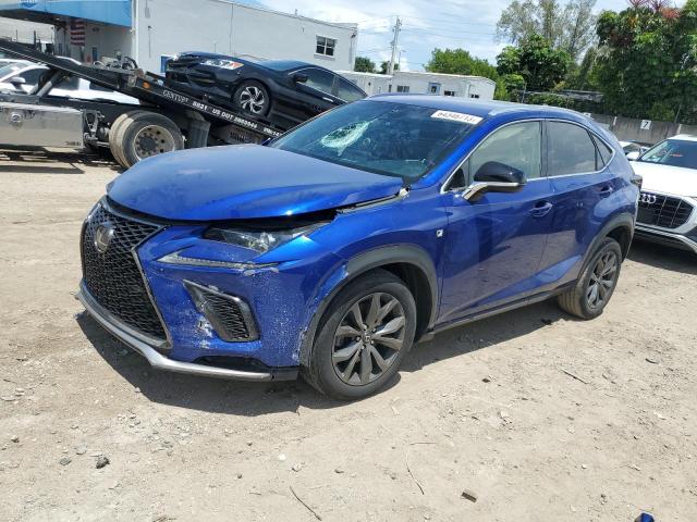 JTJYARBZ9K2130430 - 2019 LEXUS NX 300 BASE Mavi foto 1