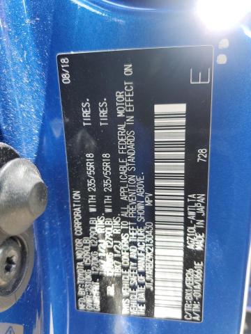 JTJYARBZ9K2130430 - 2019 LEXUS NX 300 BASE Mavi foto 13