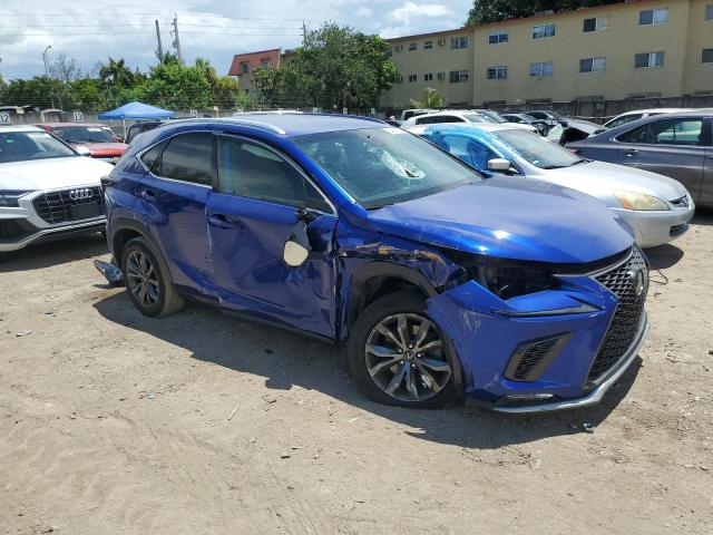 JTJYARBZ9K2130430 - 2019 LEXUS NX 300 BASE Mavi foto 4