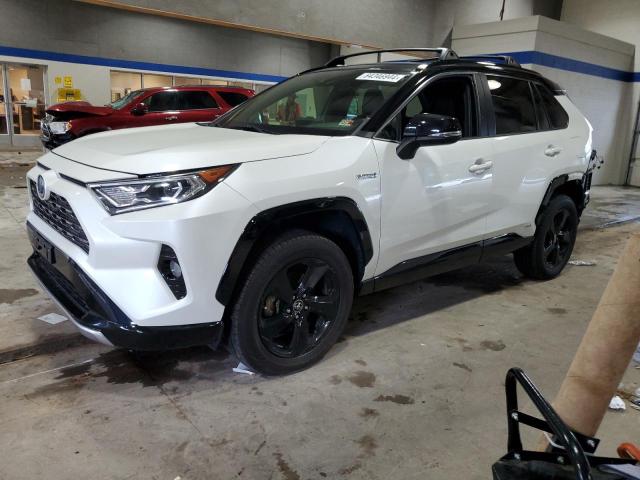 JTMEWRFV3KJ017772 - 2019 TOYOTA RAV4 XSE WHITE photo 1