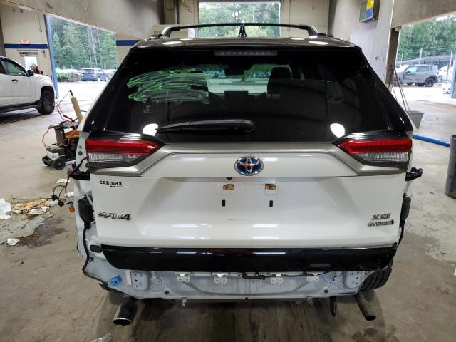 JTMEWRFV3KJ017772 - 2019 TOYOTA RAV4 XSE WHITE photo 6