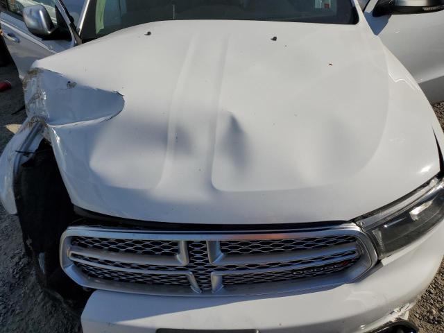 1C4RDJEG4GC486392 - 2016 DODGE DURANGO CITADEL WHITE photo 12