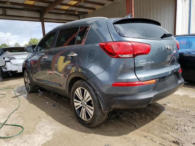 KNDPC3AC9F7729095 - 2015 KIA SPORTAGE EX GRAY photo 2