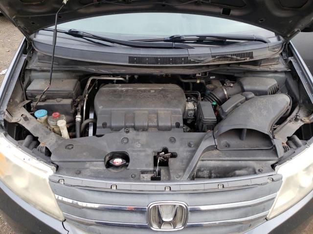 5FNRL5H48CB011126 - 2012 HONDA ODYSSEY EX GRAY photo 12