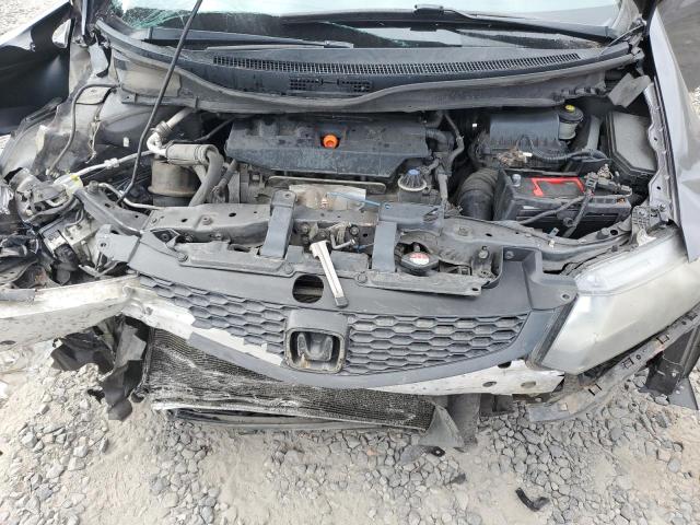 2HGFG3B50CH531569 - 2012 HONDA CIVIC LX GRAY photo 11