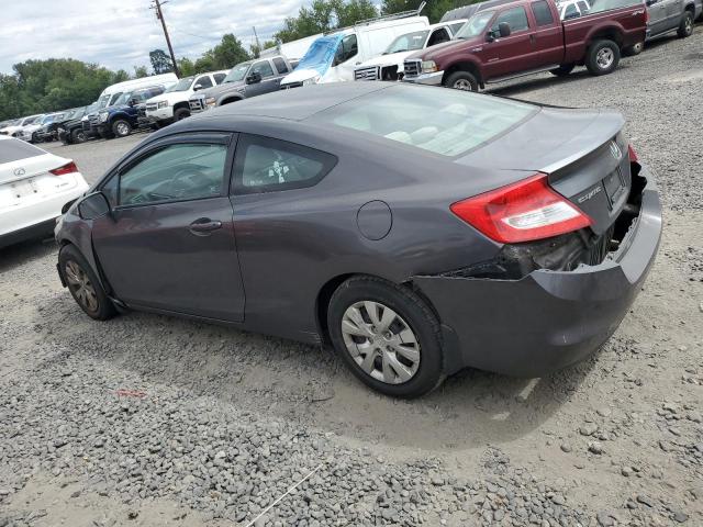 2HGFG3B50CH531569 - 2012 HONDA CIVIC LX GRAY photo 2