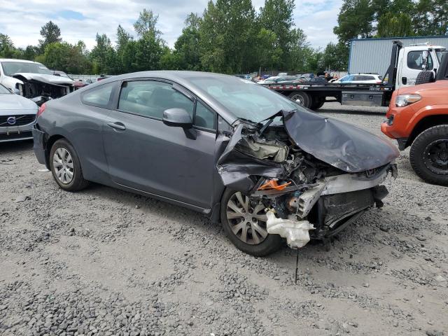 2HGFG3B50CH531569 - 2012 HONDA CIVIC LX GRAY photo 4