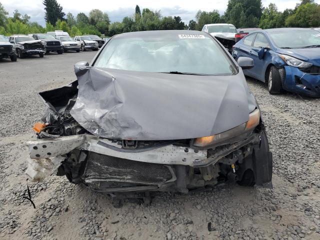 2HGFG3B50CH531569 - 2012 HONDA CIVIC LX GRAY photo 5
