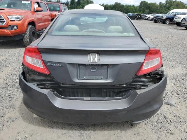 2HGFG3B50CH531569 - 2012 HONDA CIVIC LX GRAY photo 6