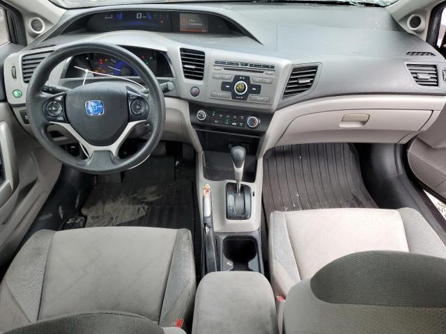 2HGFG3B50CH531569 - 2012 HONDA CIVIC LX GRAY photo 8