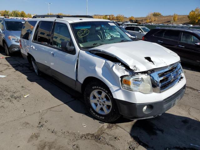 1FMJU1G52EEF52833 - 2014 FORD EXPEDITION XL WHITE photo 9