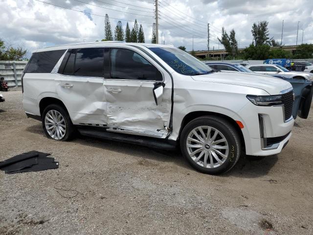 1GYS3AKL2MR432730 - 2021 CADILLAC ESCALADE LUXURY WHITE photo 4