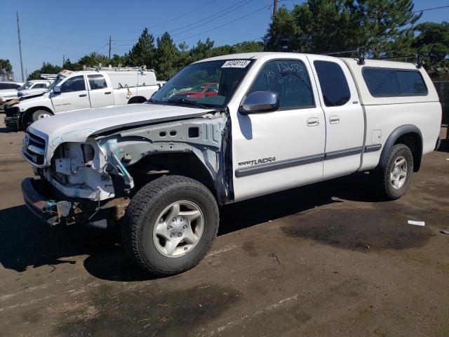5TBBT4413YS044005 - 2000 TOYOTA TUNDRA ACCESS CAB თეთრი ფოტო 1
