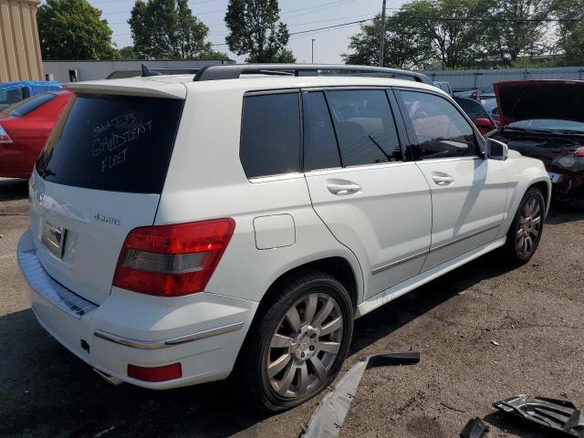 WDCGG8HB1BF569027 - 2011 MERCEDES-BENZ GLK 350 4MATIC WHITE photo 3