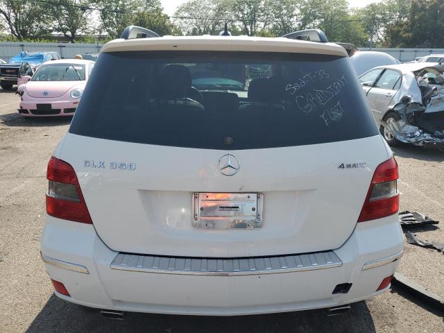 WDCGG8HB1BF569027 - 2011 MERCEDES-BENZ GLK 350 4MATIC WHITE photo 6