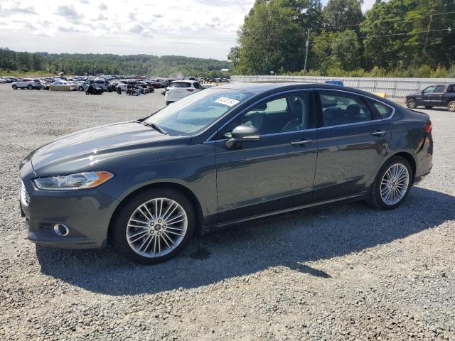 3FA6P0HD9FR250526 - 2015 FORD FUSION SE GRAY photo 1