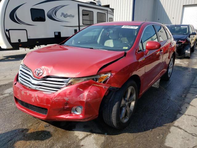 4T3ZK3BB7AU028537 - 2010 TOYOTA VENZA RED photo 1