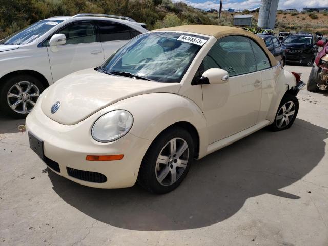 3VWPF31Y86M308460 - 2006 VOLKSWAGEN NEW BEETLE CONVERTIBLE BEIGE photo 1