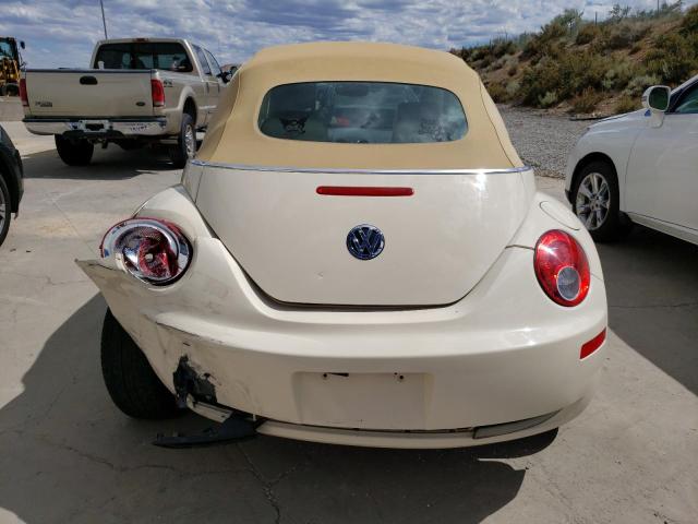 3VWPF31Y86M308460 - 2006 VOLKSWAGEN NEW BEETLE CONVERTIBLE BEIGE photo 6