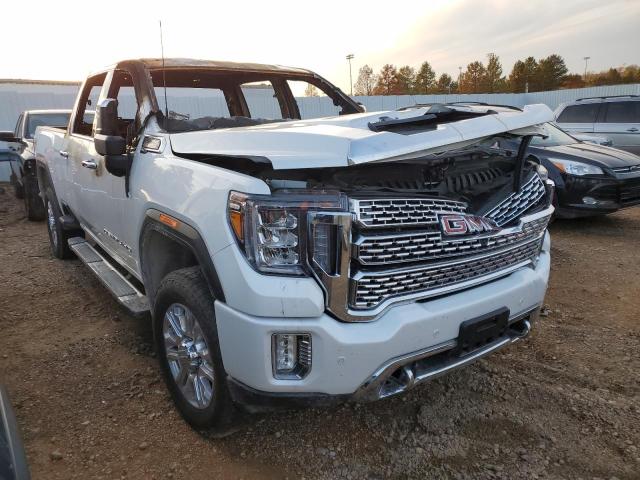 1GT49WEY6NF342470 - 2022 GMC SIERRA K3500 DENALI WHITE photo 1