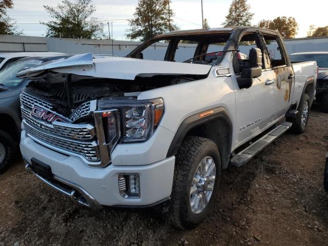 1GT49WEY6NF342470 - 2022 GMC SIERRA K3500 DENALI WHITE photo 2