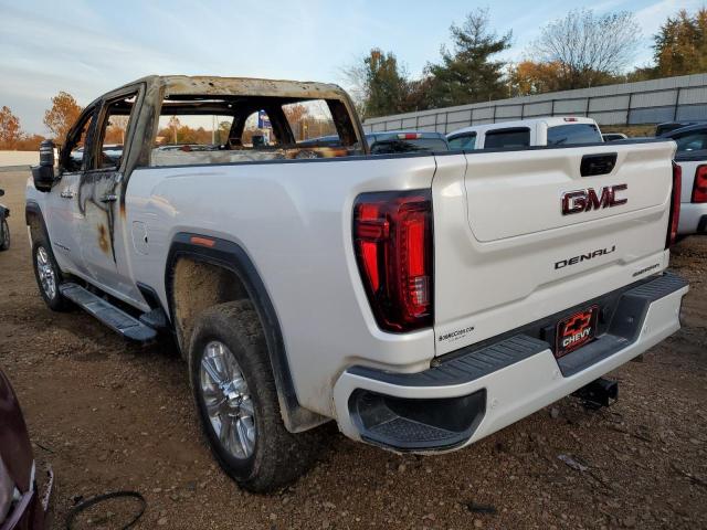 1GT49WEY6NF342470 - 2022 GMC SIERRA K3500 DENALI WHITE photo 3