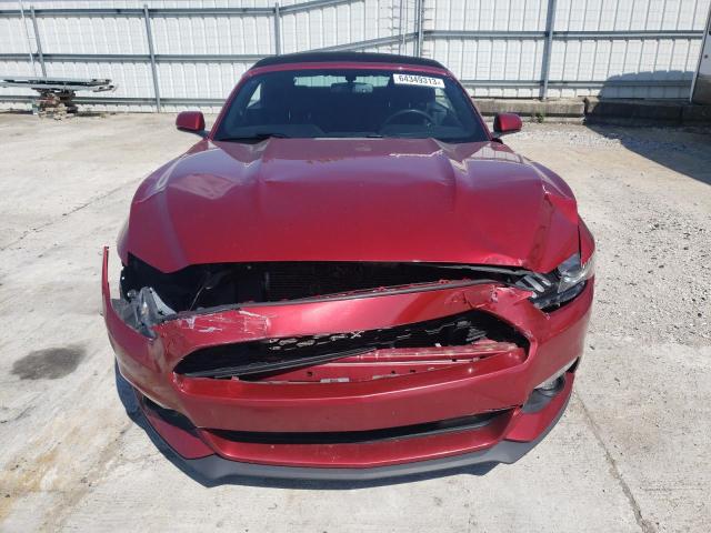1FATP8EM4F5331023 - 2015 FORD MUSTANG RED photo 5