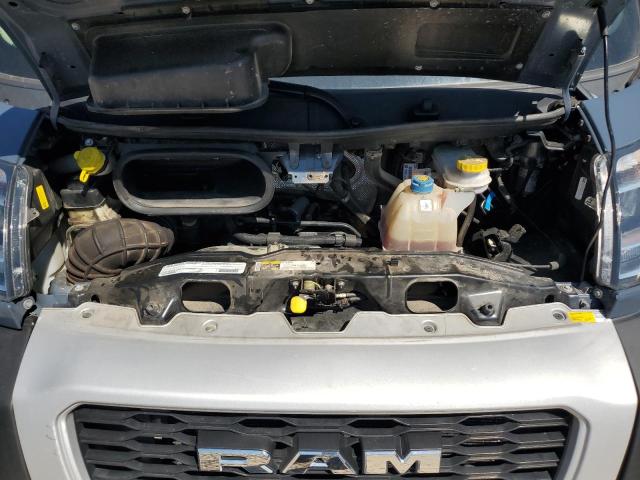 3C6MRVJG6ME580486 - 2021 RAM PROMASTER 3500 HIGH BLUE photo 12