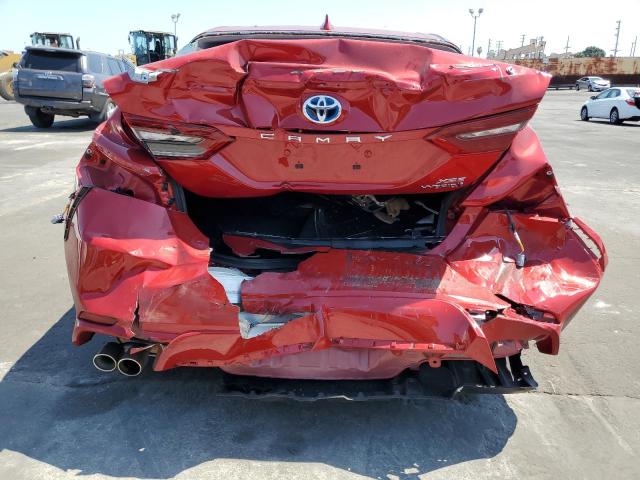 4T1K31AK2RU070042 - 2024 TOYOTA CAMRY XSE RED photo 6