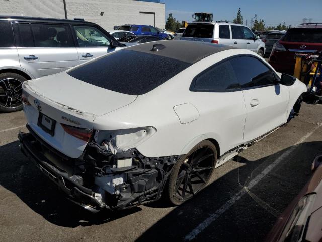 WBA13AR0XMCF92838 - 2021 BMW M440XI WHITE photo 3