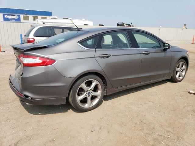 3FA6P0H78ER129334 - 2014 FORD FUSION SE GRAY photo 3