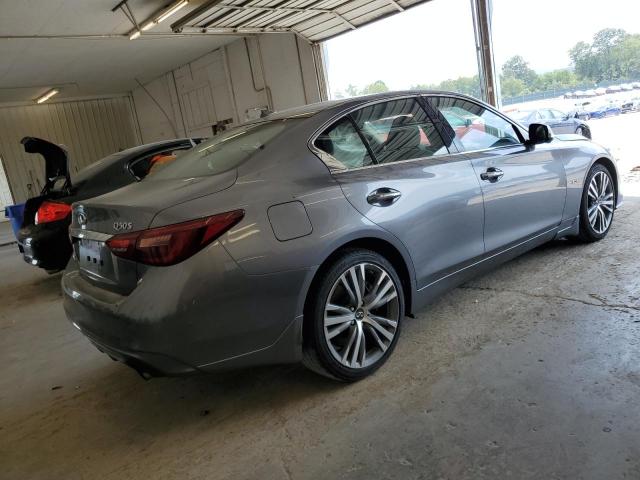 JN1EV7ARXKM594009 - 2019 INFINITI Q50 LUXE GRAY photo 3