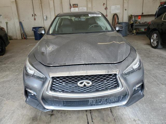 JN1EV7ARXKM594009 - 2019 INFINITI Q50 LUXE GRAY photo 5