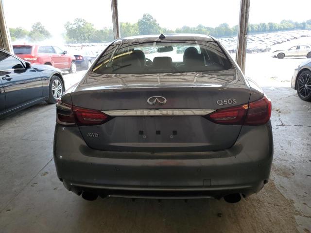 JN1EV7ARXKM594009 - 2019 INFINITI Q50 LUXE GRAY photo 6