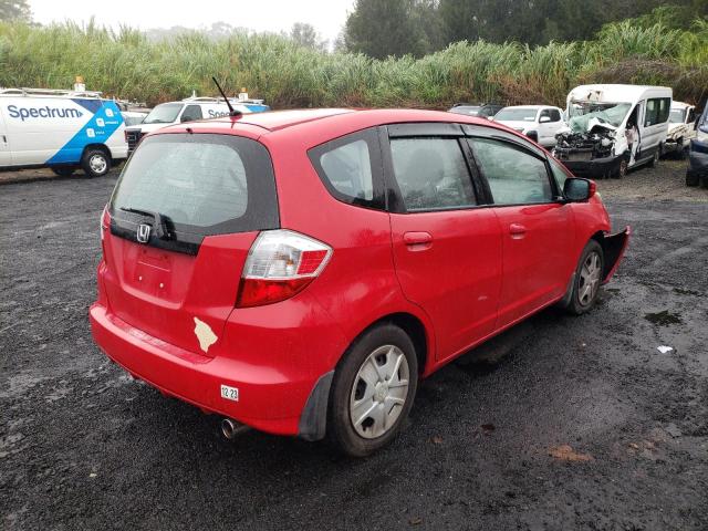 JHMGE8H30DC026162 - 2013 HONDA FIT RED photo 3