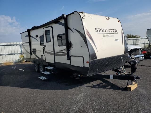 4YDT26R22J1532437 - 2018 KEYSTONE SPRINTER WHITE photo 1